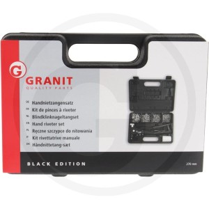 GRANIT BLACK EDITION Zestaw ręcznych szczypiec do nitowania 11398884