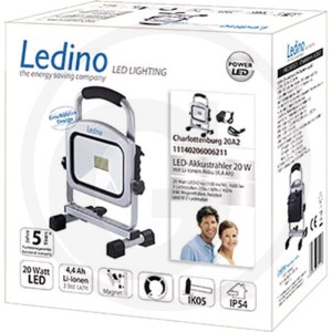 LEDINO Zasilany bateryjnie reflektor LED 30099120
