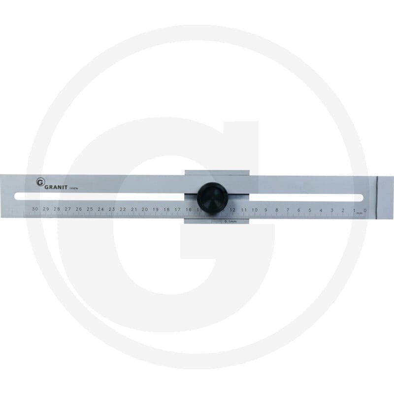GRANIT BLACK EDITION Znacznik stolarski, 300 mm 11018796