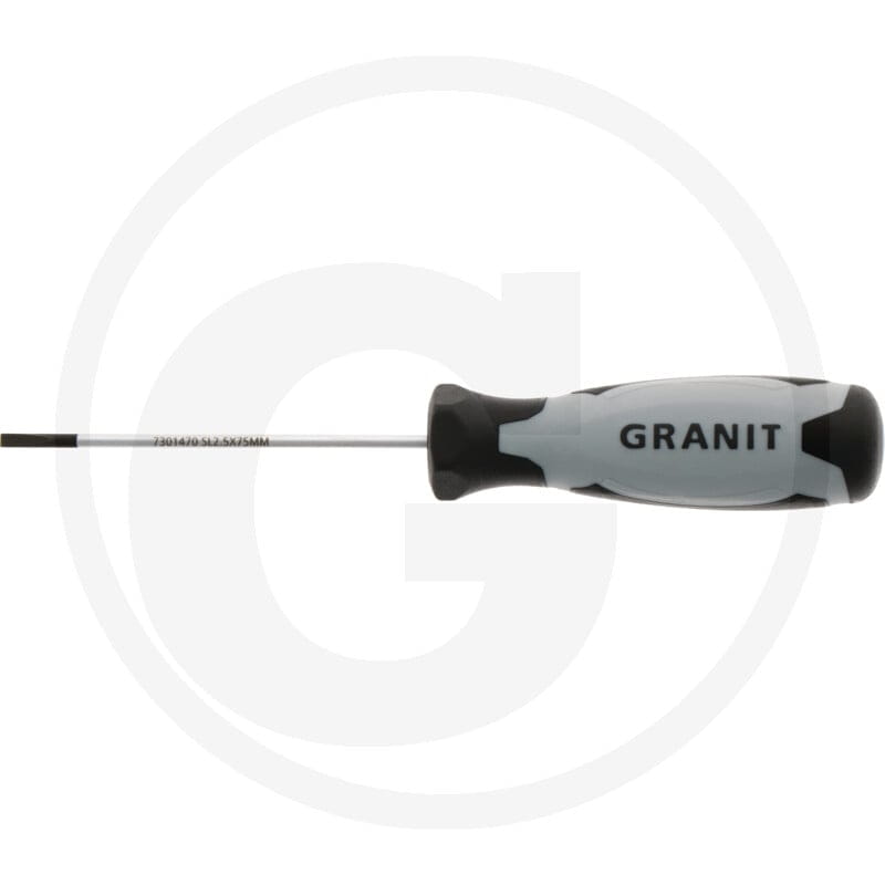 GRANIT BLACK EDITION Wkrętak rowkowy, 2,5 mm 7301470 - Sklep PoltechParts