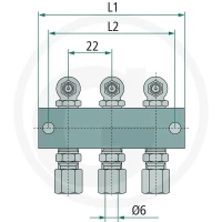 GRANIT Blok łączący 4-pozycyjny 30615ZS2039 - Sklep PoltechParts