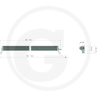 GRANIT Reflektor roboczy / listwa świetlna LED 7070010390 - Sklep PoltechParts