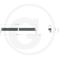 GRANIT Reflektor roboczy / listwa świetlna LED 7070010384 - Sklep PoltechParts