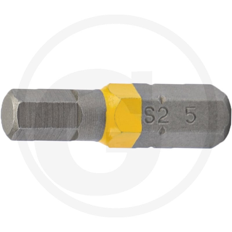 GRANIT BLACK EDITION opak.10 1/4" bit 25mm, gniazdo sześciokątne 5 mm 7302304