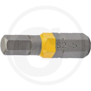 GRANIT BLACK EDITION opak.10 1/4" bit 25mm, gniazdo sześciokątne 5 mm 7302304