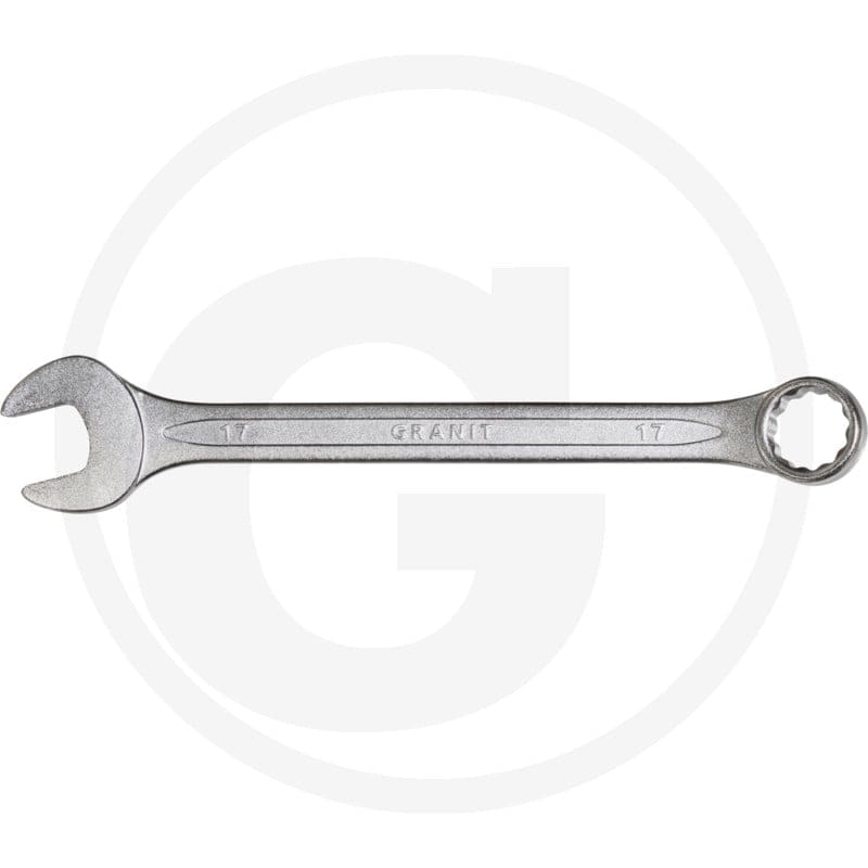 GRANIT BLACK EDITION Klucz płasko-oczkowy, 1/4" 7304010