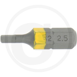 GRANIT BLACK EDITION opak.10 1/4" bit 25mm, gniazdo sześcioką 7302301