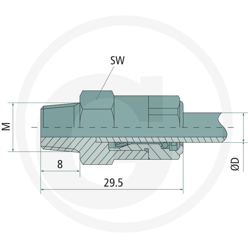 GRANIT Łącznik wtykowy 30615ZS1971 - Sklep PoltechParts