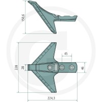 GRANIT ENDURANCE CARBIDE Gęsiostopka 11012622 - Sklep PoltechParts
