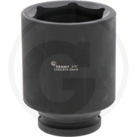 GRANIT BLACK EDITION 3/4” Nasadka udarowa sześciokątna, długa 11051974 - Sklep PoltechParts