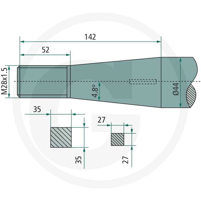 GRANIT Ząb 11480511 - Sklep PoltechParts