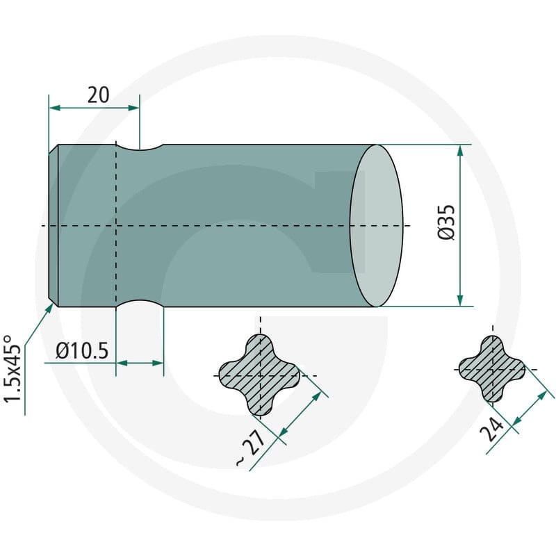 Ząb 11469967 - 11469967 - Sklep rolniczy PoltechParts
