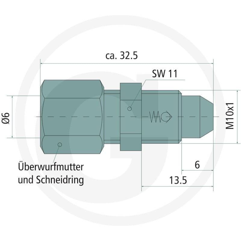 GRANIT Zawór przeciwzwrotny 30615ZS1972 - Sklep PoltechParts