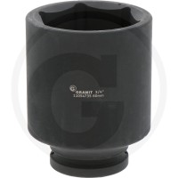 GRANIT BLACK EDITION 3/4” Nasadka udarowa sześciokątna, długa 11054735 - Sklep PoltechParts