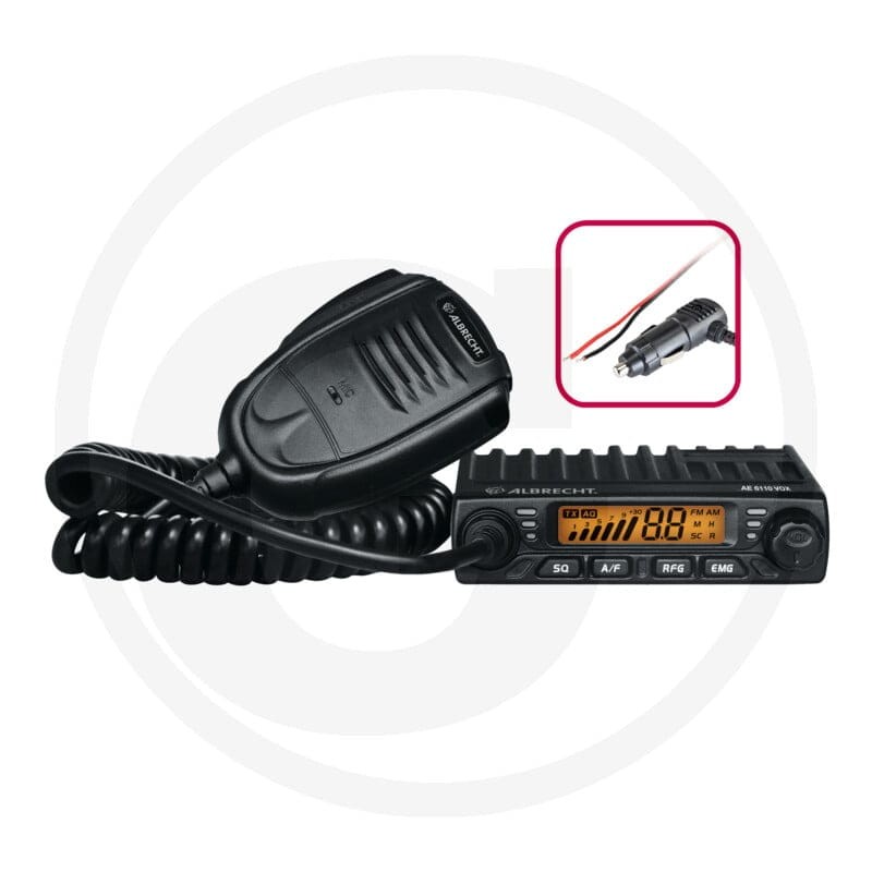 Albrecht Radio CB MINI AE 6120 5060010808 - Sklep PoltechParts