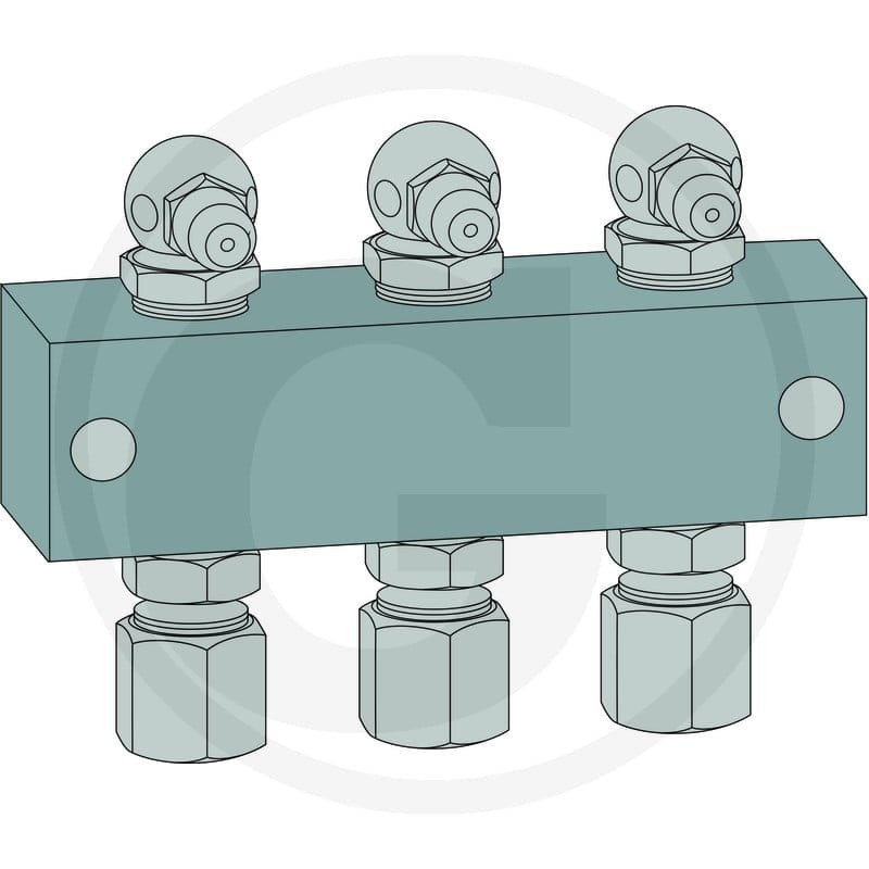 GRANIT Blok łączący 6-pozycyjny 30615ZS2000 - Sklep PoltechParts