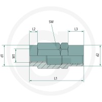 GRANIT Tuleja gwintowana 30615ZS1879 - Sklep PoltechParts