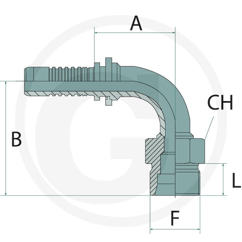 GRANIT PN 06 AGL M14x1,5 90° (08L) 87013350 - Sklep PoltechParts