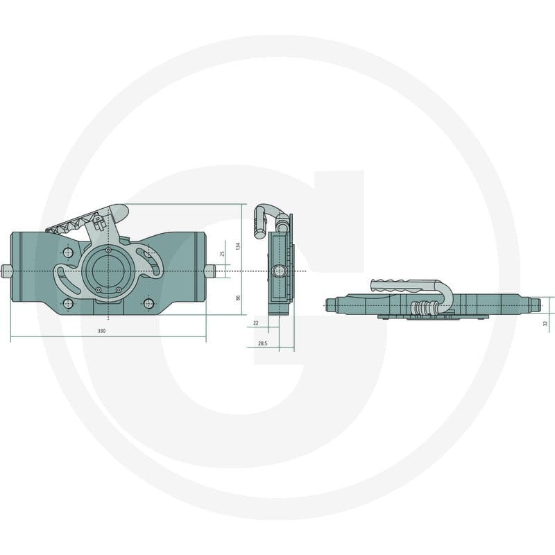 Rockinger Wspornik łożyskowy 787899D30902 - Sklep PoltechParts