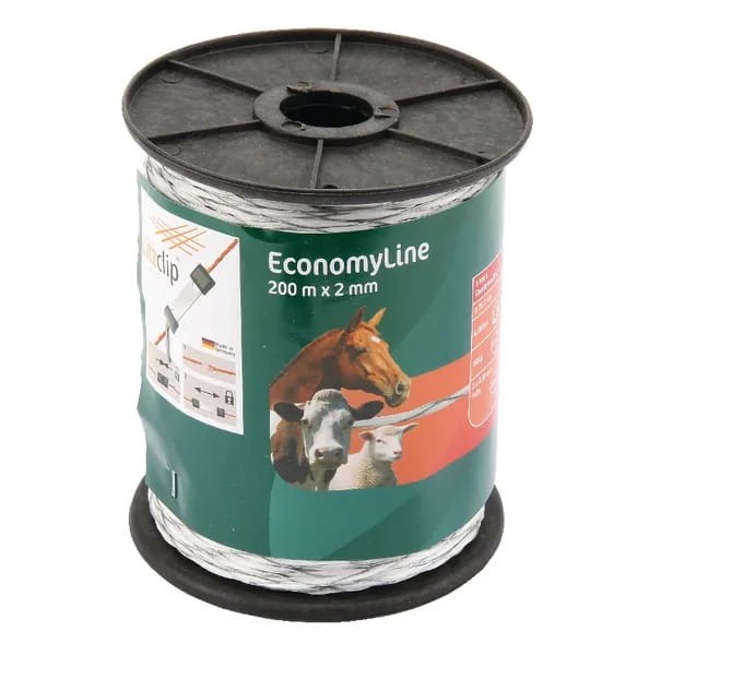 Plecionka ogrodzeniowa ECONOMY, 200 m, bi… | poltechparts.pl