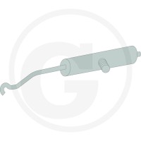 AL-KO Sprężyna naciągowa dźwigni hamulca ręcznego 89305.397.68.53.0 - Sklep PoltechParts