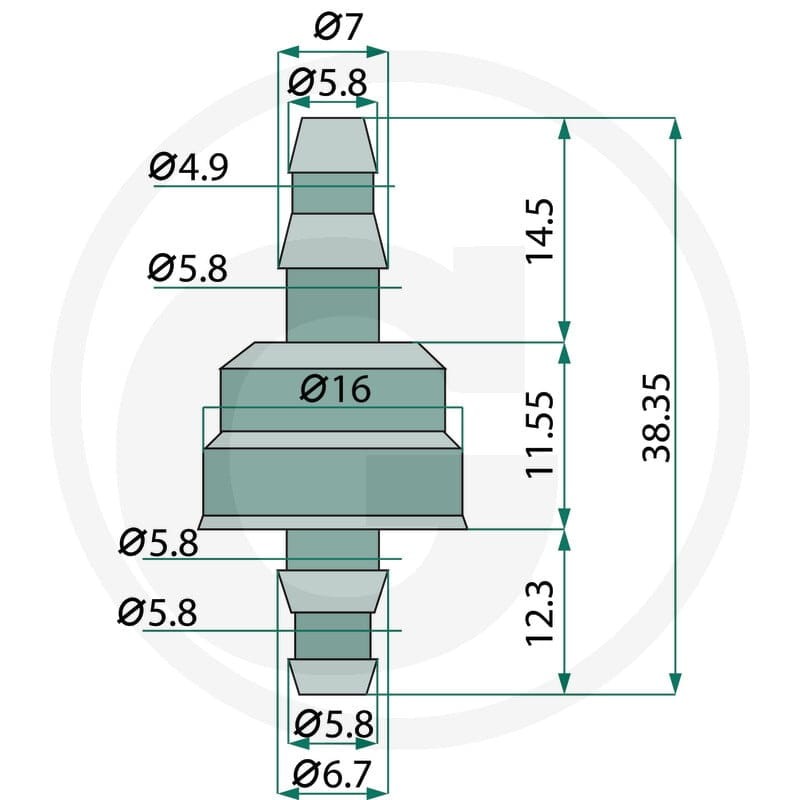 GRANIT Zawór przeciwzwrotny 65499704 - Sklep PoltechParts