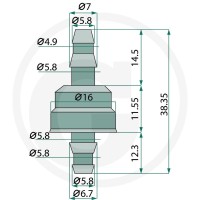 GRANIT Zawór przeciwzwrotny 65499704 - Sklep PoltechParts
