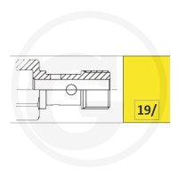 Faster Gniazdo 3CFHF gwint zew. M22x1,5, długie 86004415 - Sklep PoltechParts
