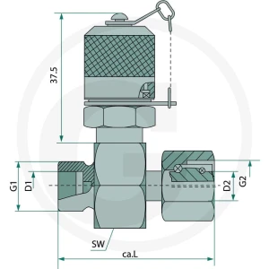 Hydrotechnik Złącze kontrolne M-TV-DKOL 10L (M16x1,5) 85000257