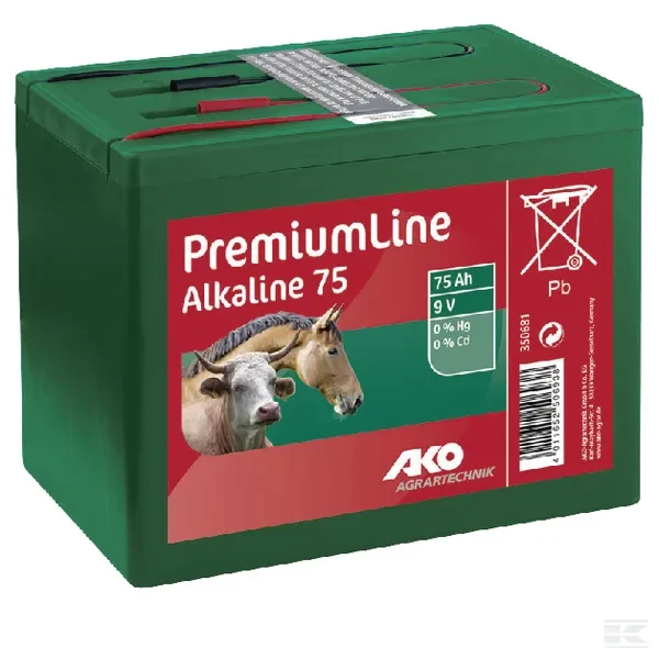 Bateria alkaliczna do elektryzatora, 9 V,… | poltechparts.pl