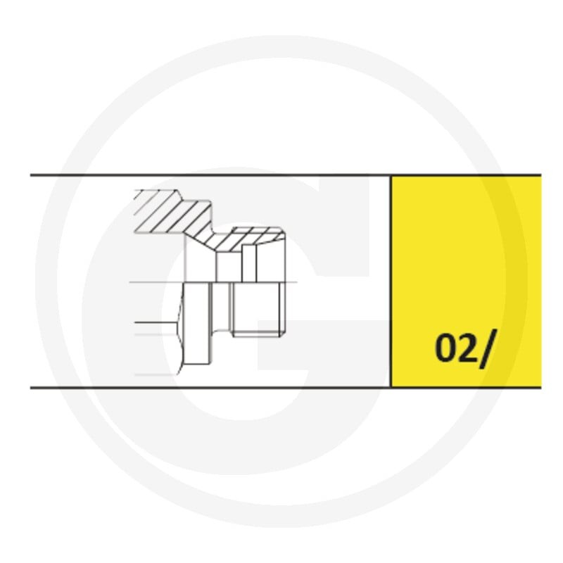 Faster Wtyczka MF gwint wew. M22x1,5 (15L) DN10 86002210 - Sklep PoltechParts