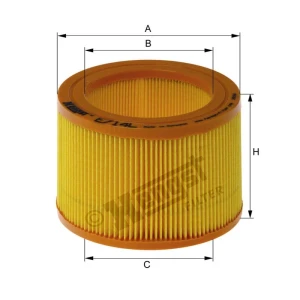 Hengst Filtr powietrza E714L 866E714L