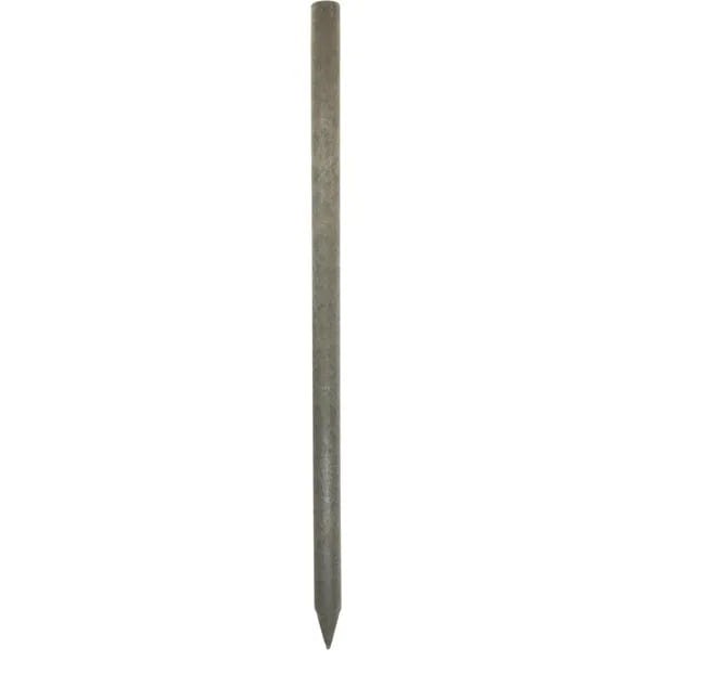 Palik ogrodzeniowy 220 cm x ? 100 mm szary AKO