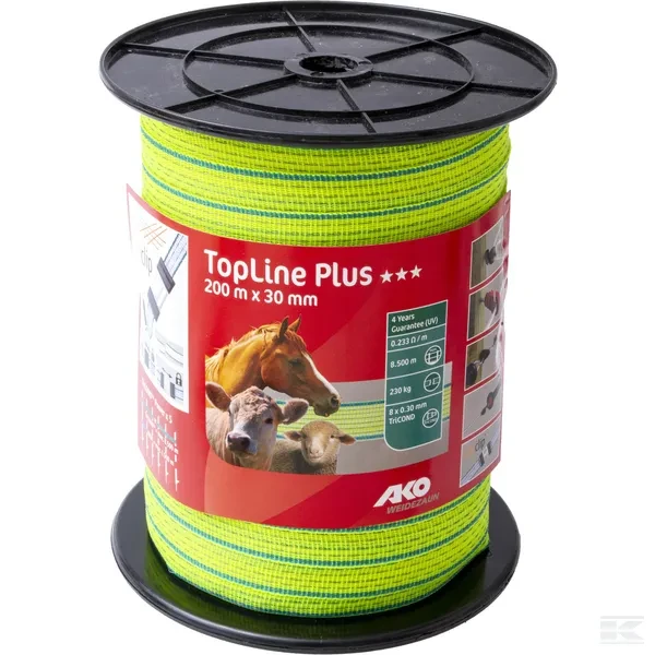 Taśma ogrodzeniowa TOP LINE Tricond, 200m… | poltechparts.pl