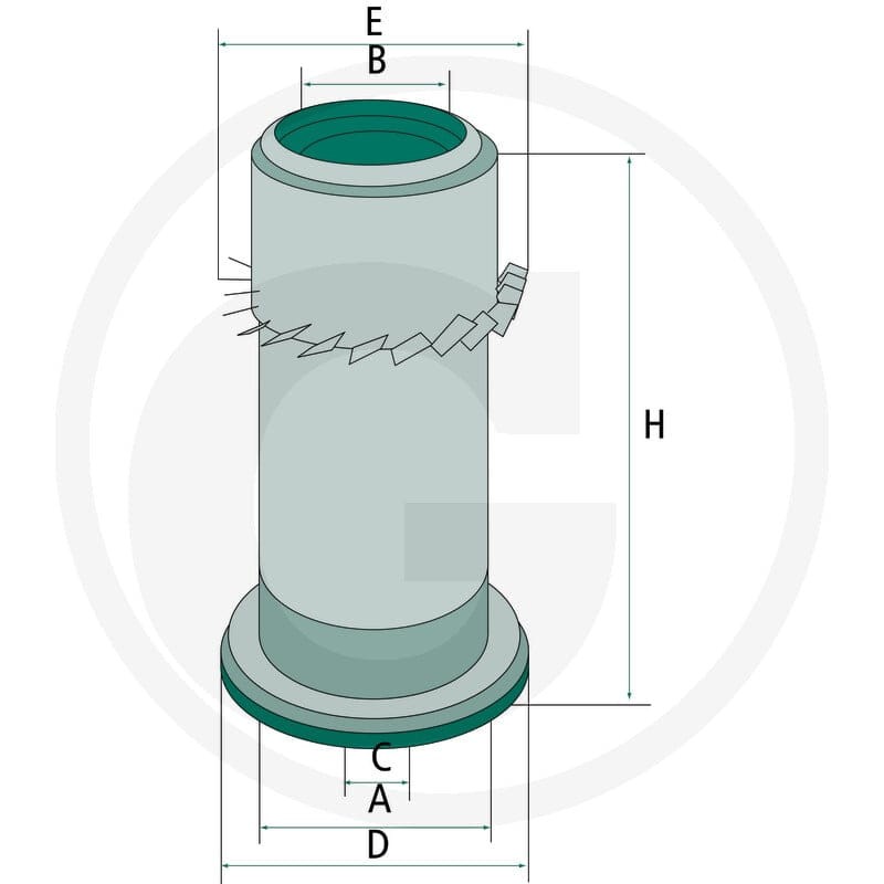 GRANIT Filtr powietrza 8003147 - Sklep PoltechParts