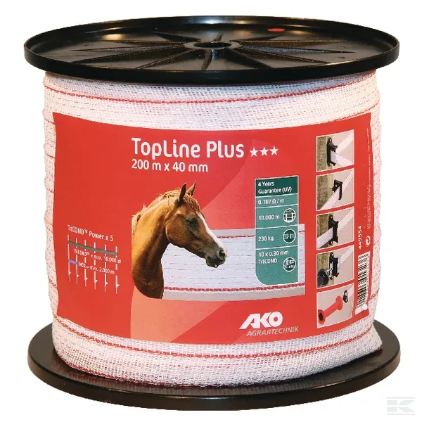 Taśma ogrodzeniowa TOP LINE Tricond, 400m… | poltechparts.pl