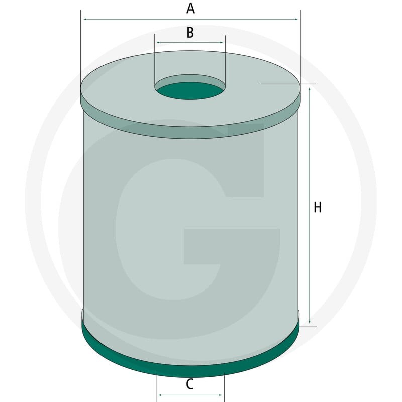 GRANIT Filtr oleju hydraulicznego 8002088 - Sklep PoltechParts