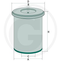 GRANIT Filtr powietrza 8003044 - Sklep PoltechParts