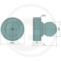 Scharmüller Kula 777108450800 - Sklep PoltechParts