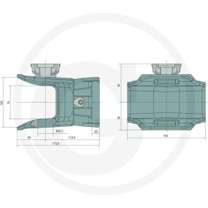 Rockinger Zaczep automatyczny z kołnierzem 787810B50005