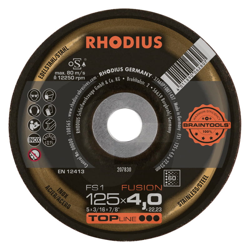 RHODIUS Tarcza do zdzierania 125 mm 77500307