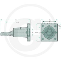 Scharmüller Ucho zaczepu 77700654430 - Sklep PoltechParts