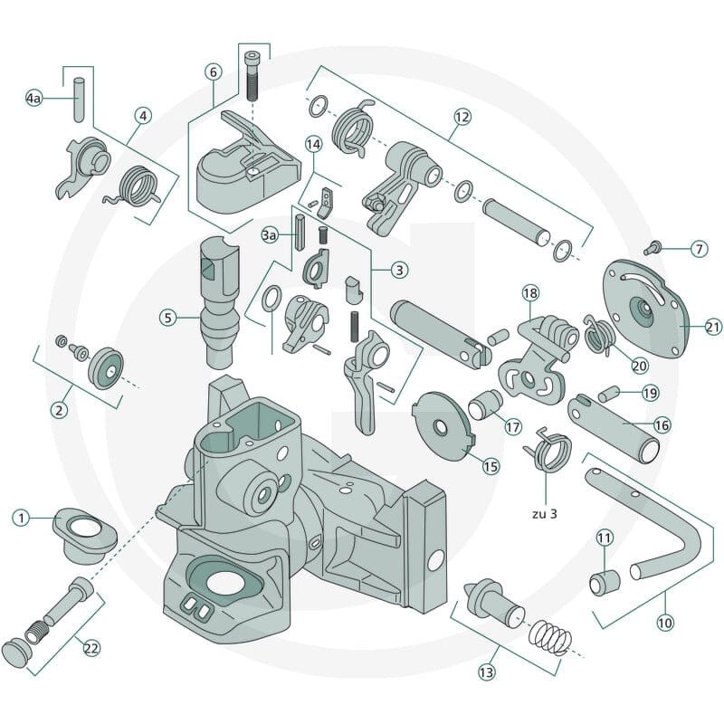Rockinger Sworzeń łączący 78770973 - Sklep PoltechParts