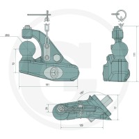 Scharmüller Układ kierowania kół tylnych 77700520660 - Sklep PoltechParts