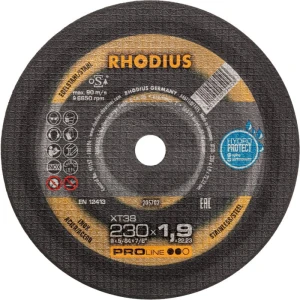 RHODIUS Tarcza do cięcia XT38 77500076
