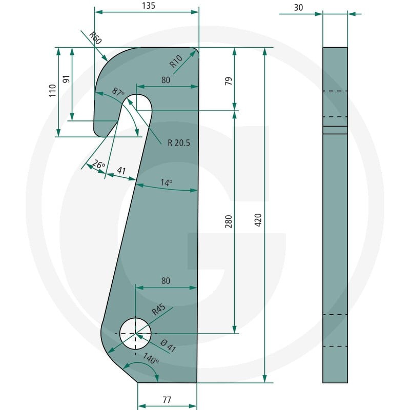 GRANIT Zestaw elementów wypalanych 778755155 - Sklep PoltechParts