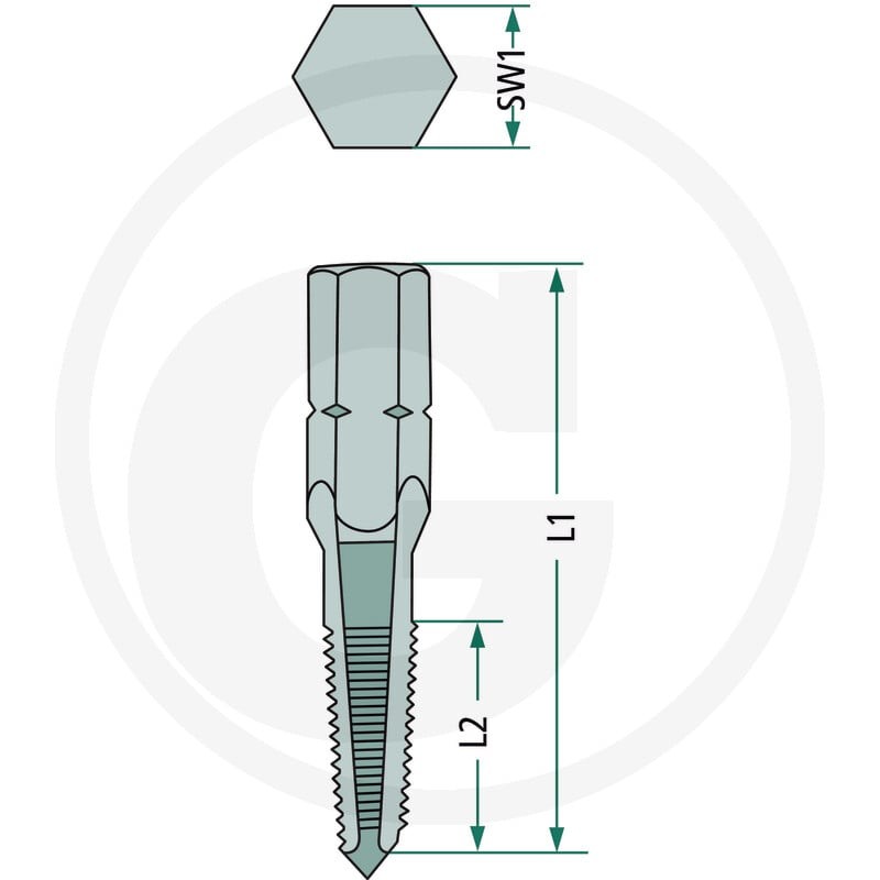 VÖLKEL Gwintownik typu bit 76067040 - Sklep PoltechParts