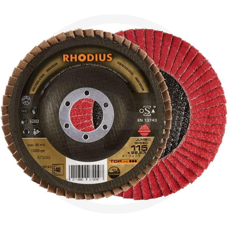 RHODIUS Tarcza wachlarzowa JUMBO SPEED CERAMICON 77500232