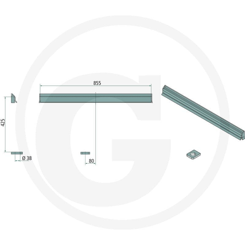 GRANIT Zestaw elementów wypalanych 778755197 - Sklep PoltechParts