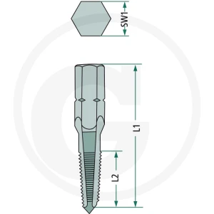 VÖLKEL Gwintownik typu bit 76067038
